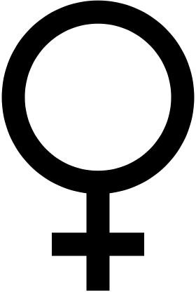 Ancient Roman symbol for Venus.