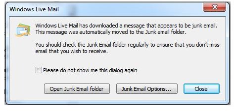 Free Anti-Spam: Windows Live Mail | Blocking Spam and Phishing Using WIndows Live Mail