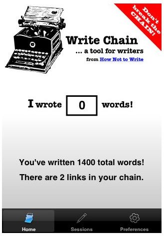 WriteChain Main Page