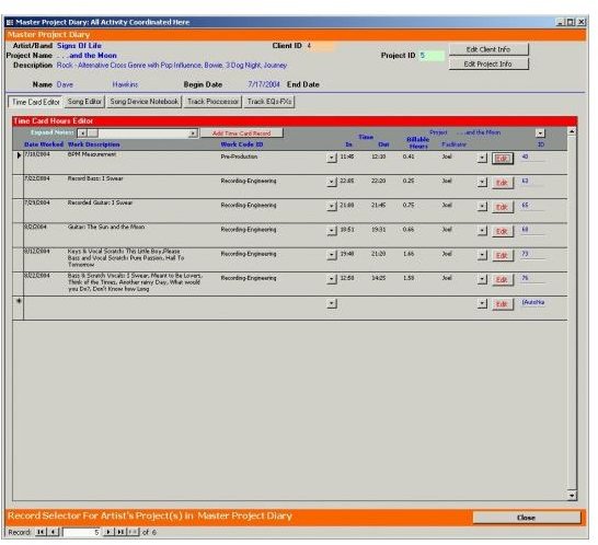 recording studio management software