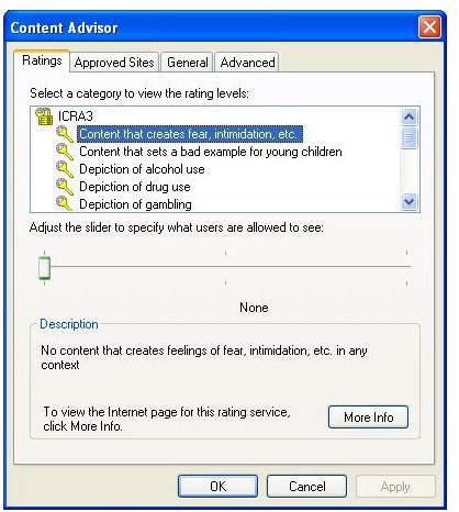 Understanding And Using Internet Explorer Parental Controls