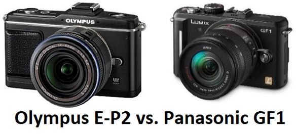 Olympus E-P2 vs. Panasonic GF1