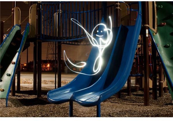 light painting photography