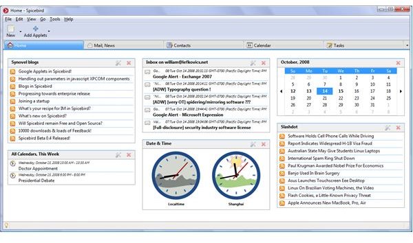 Figure 9 - Main Interface - Portal