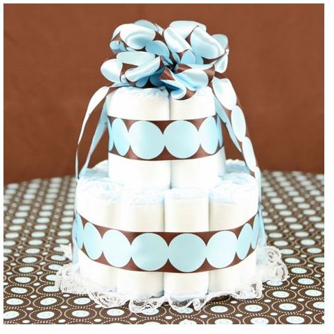 cloth diaper cake