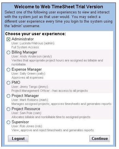 Learn about Web Time Sheet: Project and Billing Edition