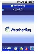 Weatherbug For Android - Video Screenshot