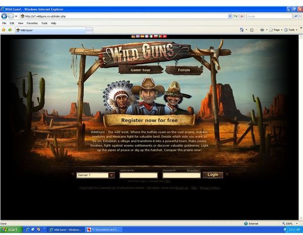 Wild Guns Login