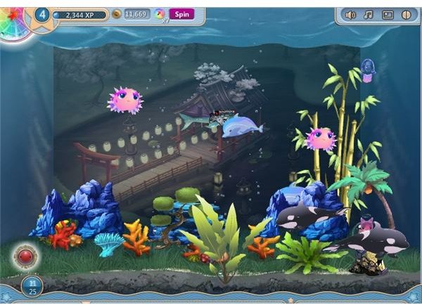 virtual fish tank