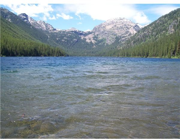 Chrystal Lake, Mission Mountains 071