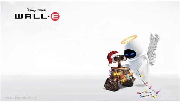 WALL E Christmas Wallpaper by smkndofpnutdssrt