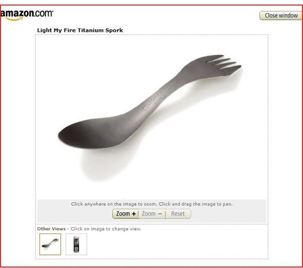 Light My Fire Titanium Spork