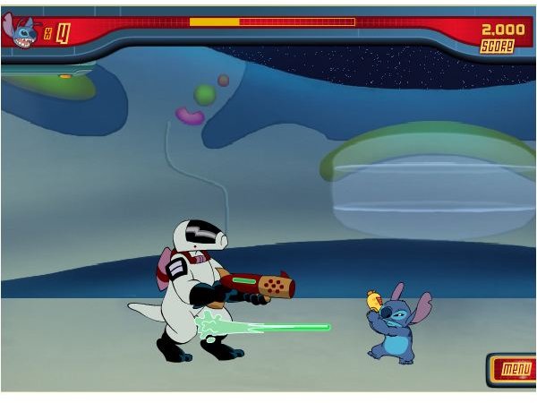 Stitch Laser Blast Screenshots