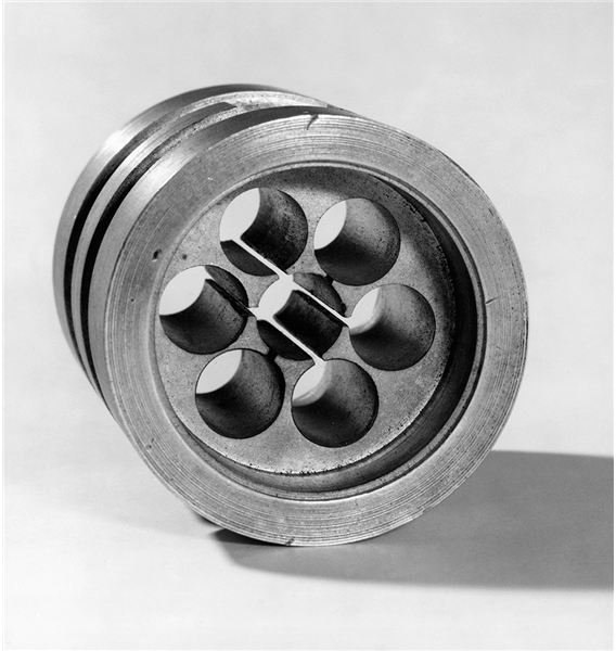 Original cavity magnetron, 1940