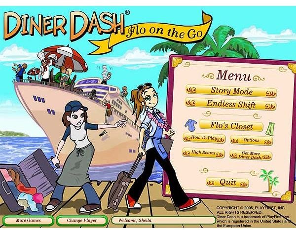 Game Tips and Hints for Diner Dash Flo on the Go - Time Management tips for Handing Different Customer Types, Scoring Bonus Points and Increasing Customer Mood and Patience