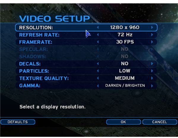 Adjust Your Screen Resolution In Halo