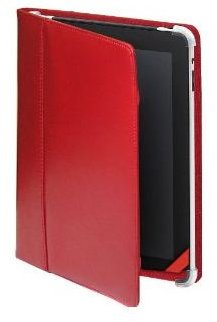 Cyber Acoustics IC 1000RD Leather iPad Case