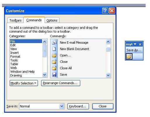 How to Configure Outlook Toolbars