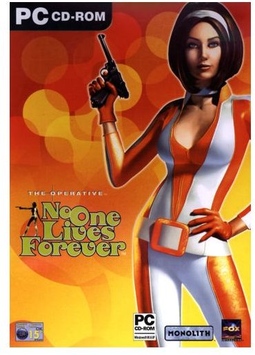 No One Lives Forever Boxshot: Cate Archer , one of the most popular female video game characters 