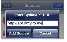 cydia enter url