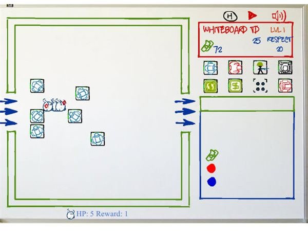 Whiteboard Tower Defense - One of the Best Online Tower Defense Games