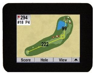 GPS Golf Guru 4 Precise GPS and PDA Golf Rangefinder