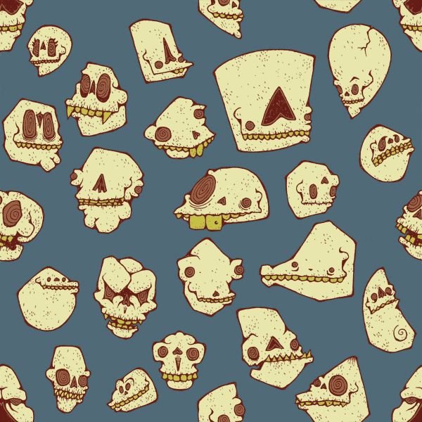 Backgrounds: Skull Backgrounds for Desktop Publishing