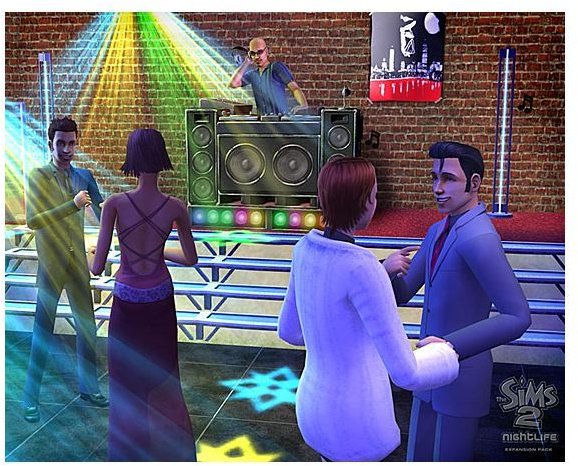Sims 2 Nightlife Dancing at the Disco