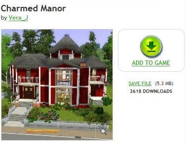 The Sims 3 charmed manor