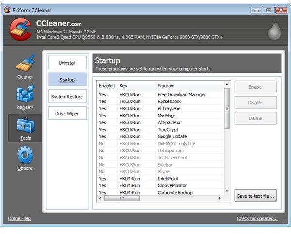 ccleaner for windows 7