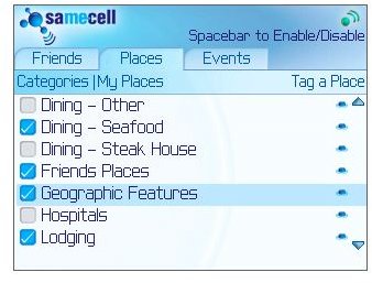 SameCell Places