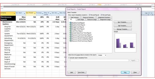 Project Creating Pivot Table