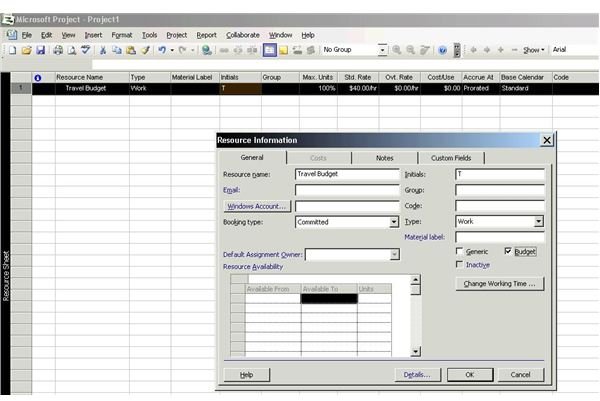 How to Create a Budget in Microsoft Office Project