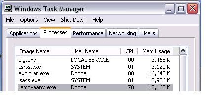 Memory Usage of RemoveAny