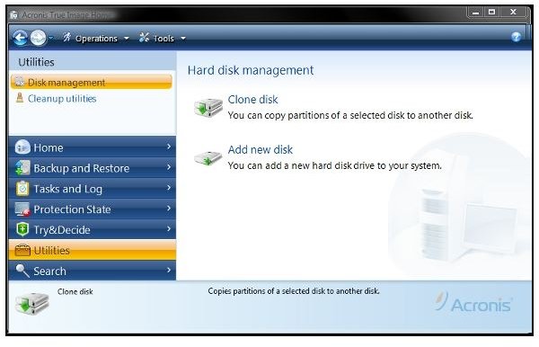 cloning and backup acronis true image