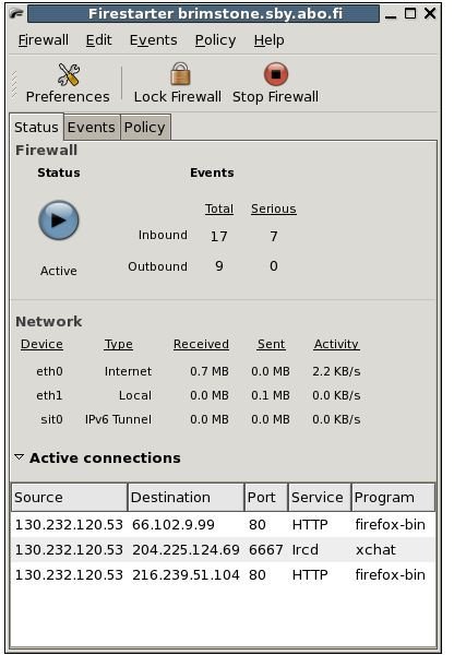 iptables Harden Your Linux Installation, Using Command Line Or Firestarter