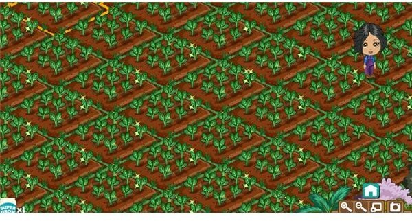Farm Fertilizer Game Screenshot - Farmville on Facebook