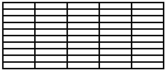 10 x 5 Table