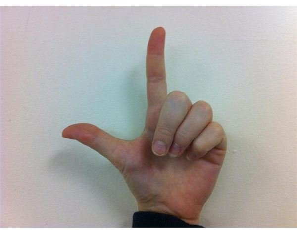 American Sign Language: Fingerspelling L