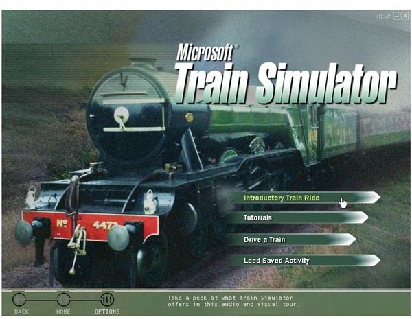 Microsoft Train Simulator Retro PC Title MTS Reviewed