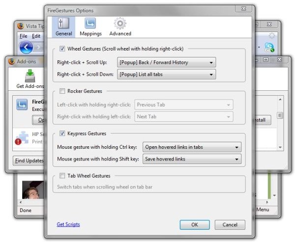 How to Set Up Mouse Gestures in Internet Explorer and Firefox