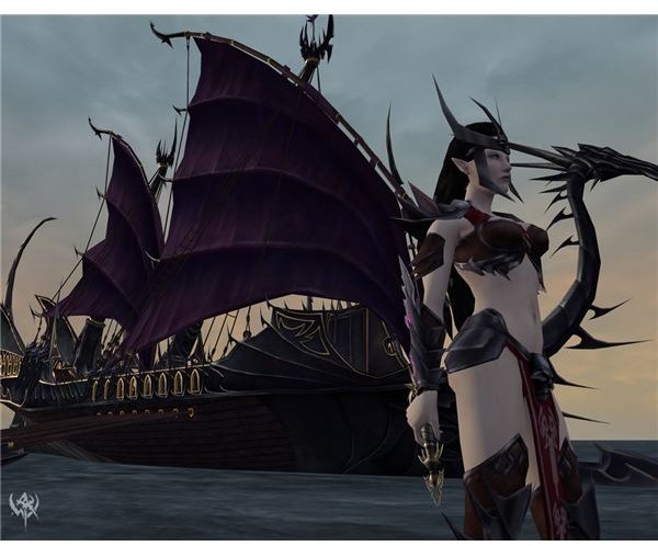 Warhammer Online Graphics - Dark Elf