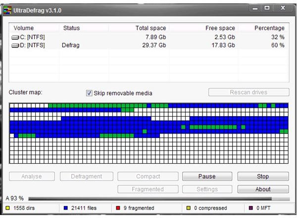 UltraDefrag