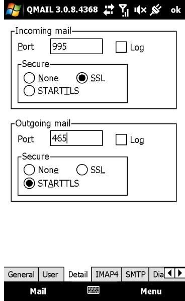 Use many standard incoming and outgoing protocols