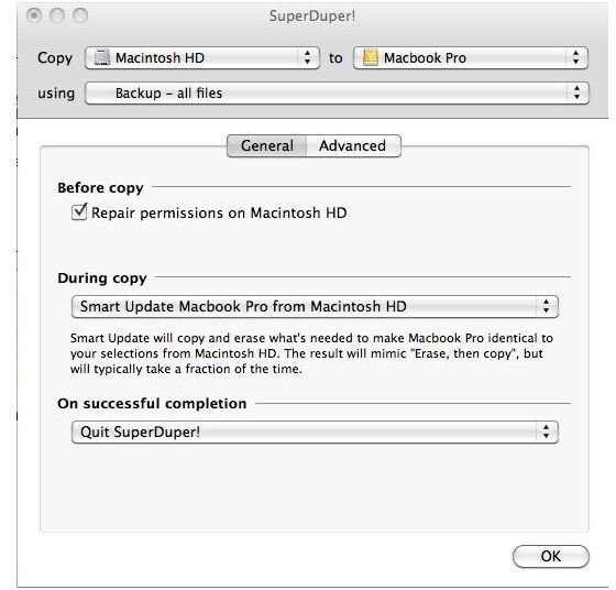 superduper backup mac