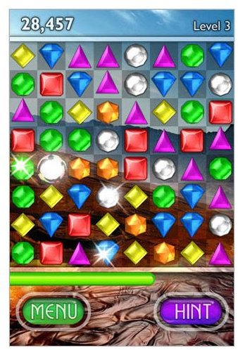 Bejeweled 2 iPhone Game