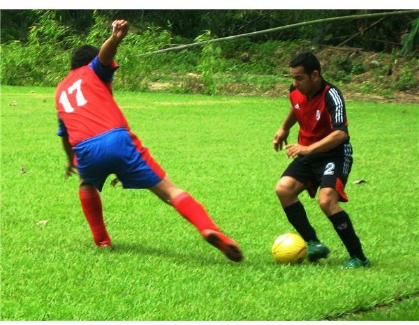 two soccer players and ball IMG 7858