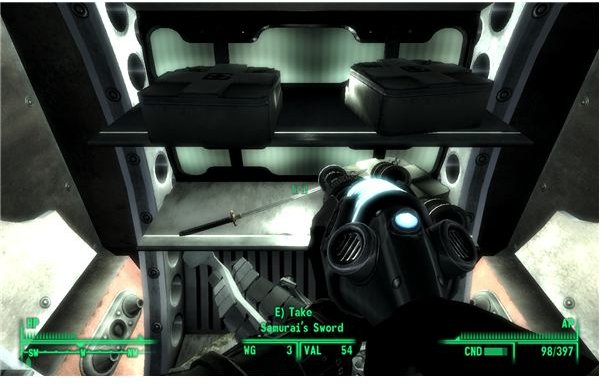 Fallout 3: Mothership Zeta - A Sacred Samurai Sword That&rsquo;s Free for the Taking