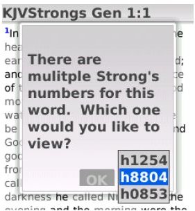 Strongs Dictionary for Blackberry devices-Bible-pi