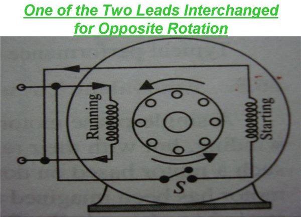 2 Phase Motor Connection With Capacitor